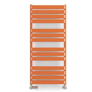 Terma Warp T Bold Orange Designer Towel Rail 1110 x 500mm