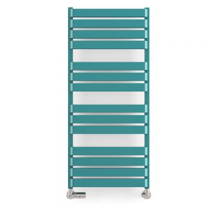 Terma Warp T Bold Teal Designer Towel Rail 1110 x 500mm