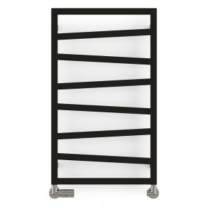 Terma Zig Zag Black Designer Towel Rail 835 x 500mm