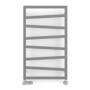 Terma Zig Zag Salt n Pepper Designer Towel Rail 835 x 500mm