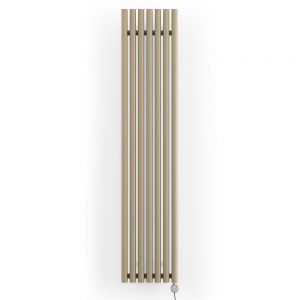 Terma Rolo Room Quartz Mocha Electric Radiator 1800 x 370mm