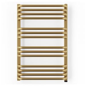 Terma Alex Brass Electric Designer Towel Rail 760 x 500mm