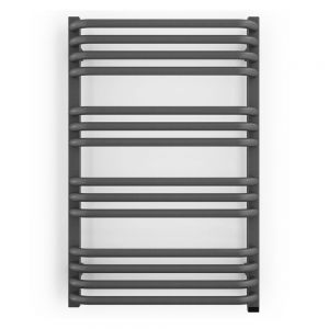 Terma Alex Modern Grey Electric Designer Towel Rail 760 x 500mm