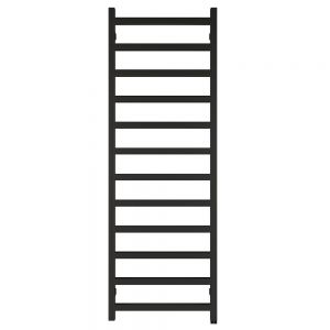 Terma Simple Black Electric Designer Towel Rail 1440 x 500mm