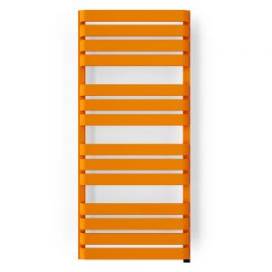 Terma Warp T Orange Electric Designer Towel Rail 1110 x 500mm