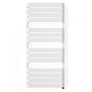 Terma Warp T Matt White Electric Designer Towel Rail 1110 x 500mm