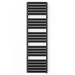 Terma Warp T Matt Black Electric Designer Towel Rail 1695 x 500mm