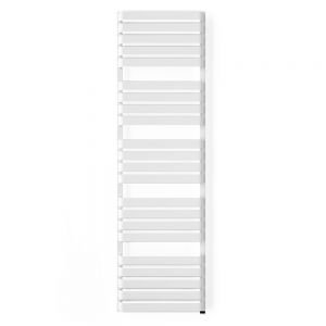 Terma Warp T Matt White Electric Designer Towel Rail 1695 x 500mm