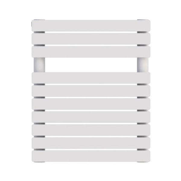 Zehnder Ax Spa White Designer Towel Rail 484 x 400mm