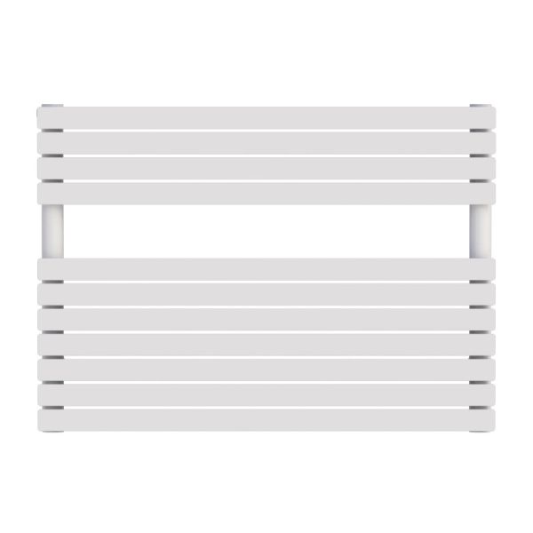 Zehnder Ax Spa White Horizontal Designer Towel Rail 575 x 800mm