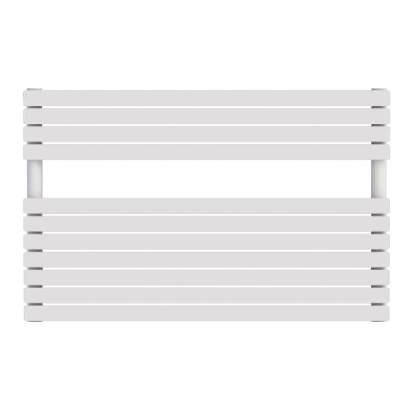 Zehnder Ax Spa White Horizontal Designer Towel Rail 575 x 900mm