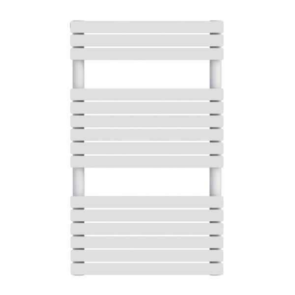 Zehnder Ax Spa White Designer Towel Rail 836 x 500mm