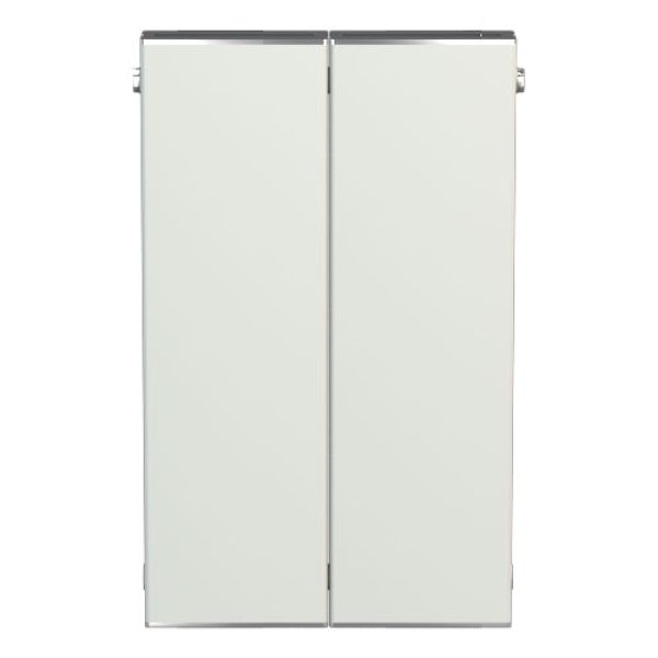 Zehnder Blok White Aluminium Designer Radiator 590 x 327mm