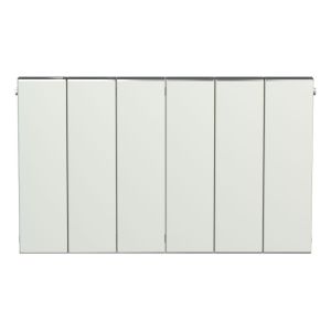 Zehnder Blok White Aluminium Designer Radiator 590 x 984mm