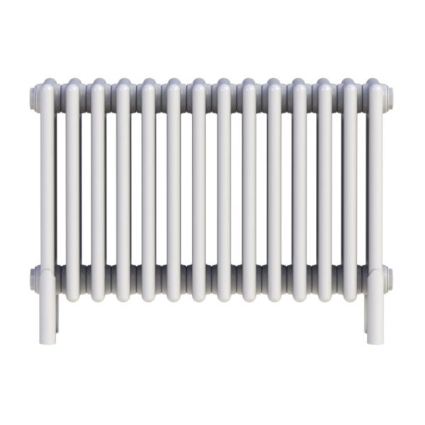 Zehnder Charleston White 4 Column Radiator with Feet 475 x 670mm