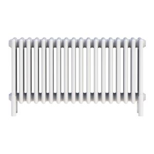 Zehnder Charleston White 4 Column Radiator with Feet 475 x 854mm