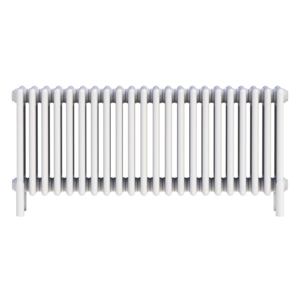 Zehnder Charleston White 4 Column Radiator with Feet 475 x 1038mm