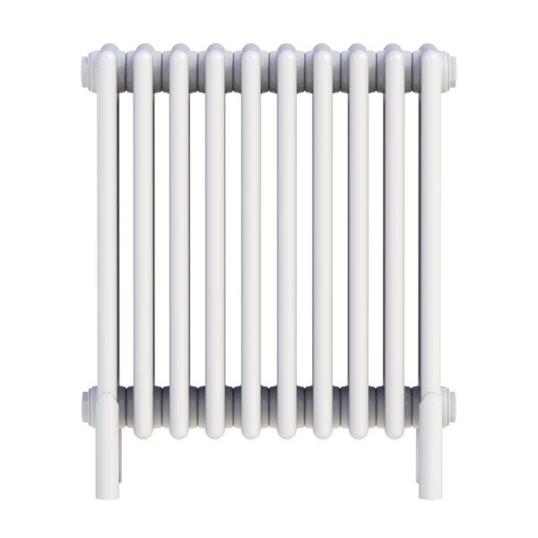 Zehnder Charleston White 4 Column Radiator with Feet 575 x 486mm