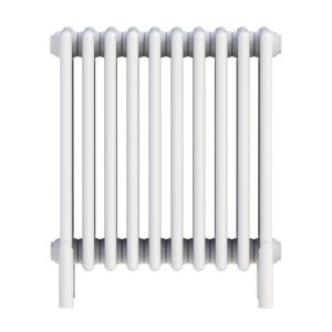 Zehnder Charleston White 4 Column Radiator with Feet 575 x 486mm