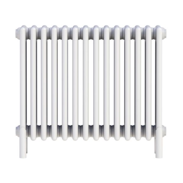 Zehnder Charleston White 4 Column Radiator with Feet 575 x 670mm