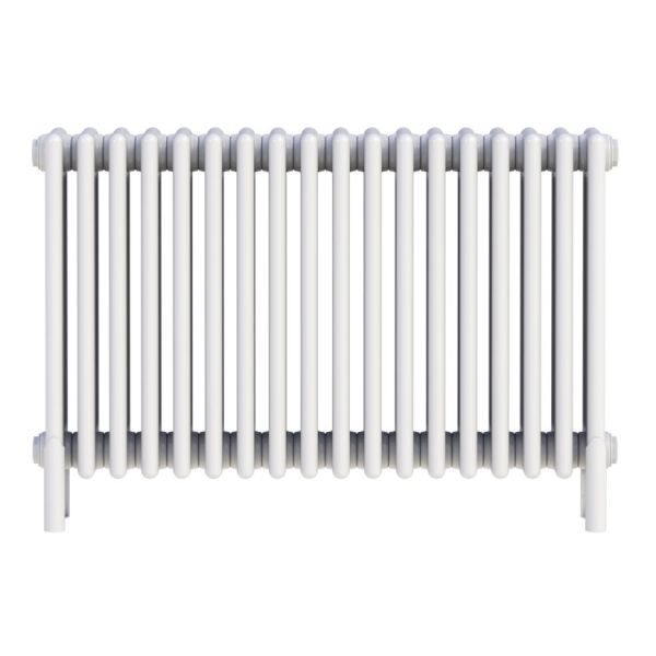 Zehnder Charleston White 4 Column Radiator with Feet 575 x 854mm