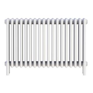 Zehnder Charleston White 4 Column Radiator with Feet 575 x 854mm