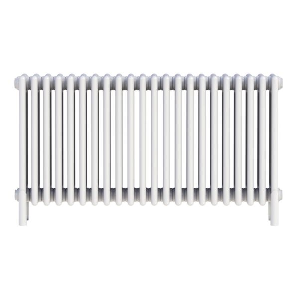 Zehnder Charleston White 4 Column Radiator with Feet 575 x 1038mm