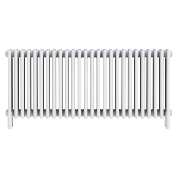 Zehnder Charleston White 4 Column Radiator with Feet 575 x 1222mm