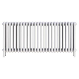 Zehnder Charleston White 4 Column Radiator with Feet 575 x 1222mm