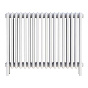 Zehnder Charleston White 4 Column Radiator with Feet 675 x 854mm