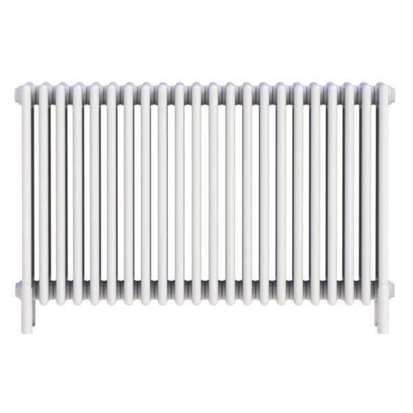 Zehnder Charleston White 4 Column Radiator with Feet 675 x 1038mm