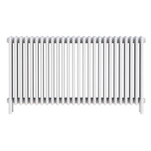 Zehnder Charleston White 4 Column Radiator with Feet 675 x 1222mm