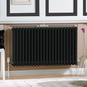 Zehnder Charleston Anthracite 3 Column Radiator 600 x 1268mm