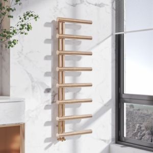 Zehnder Chime Brushed Bronze Designer Towel Rail 1000 x 500mm