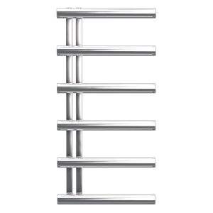 Zehnder Chime Brushed Stainless Steel Designer Towel Rail 1000 x 500mm