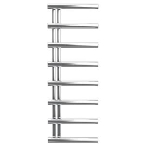 Zehnder Chime Brushed Stainless Steel Designer Towel Rail 1380 x 500mm