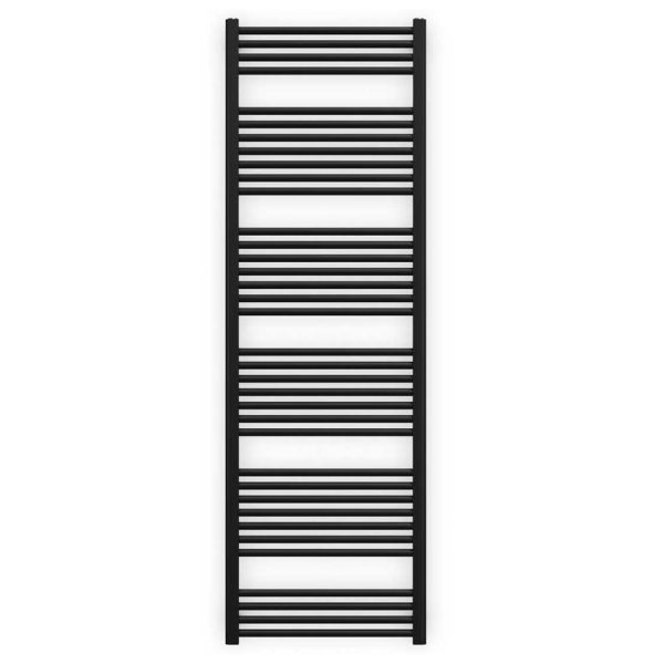 Zehnder Deline Matt Black Towel Rail 1866 x 600mm