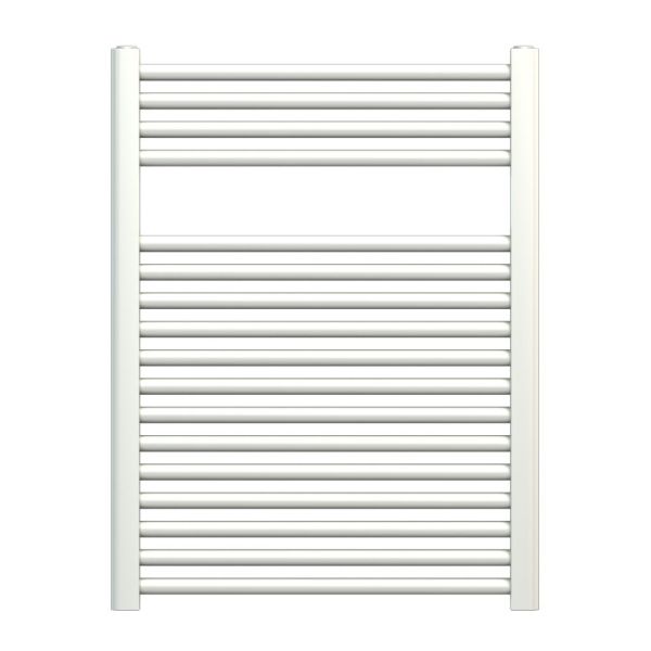 Zehnder Deline White Towel Rail 786 x 600mm