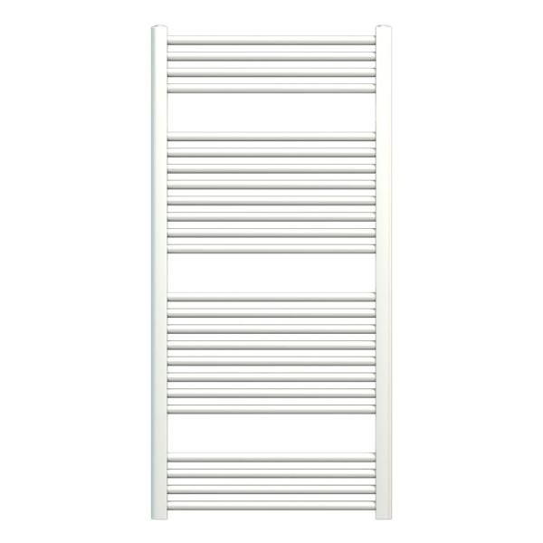 Zehnder Deline White Towel Rail 1226 x 600mm