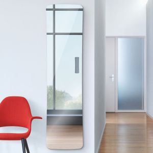 Zehnder Folio Glass Mirror Electric Radiator 1796 x 441mm