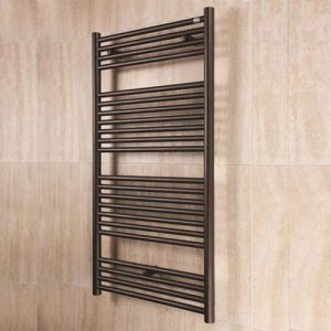 Zehnder Klaro Quartz Brown Towel Rail 1148 x 450mm