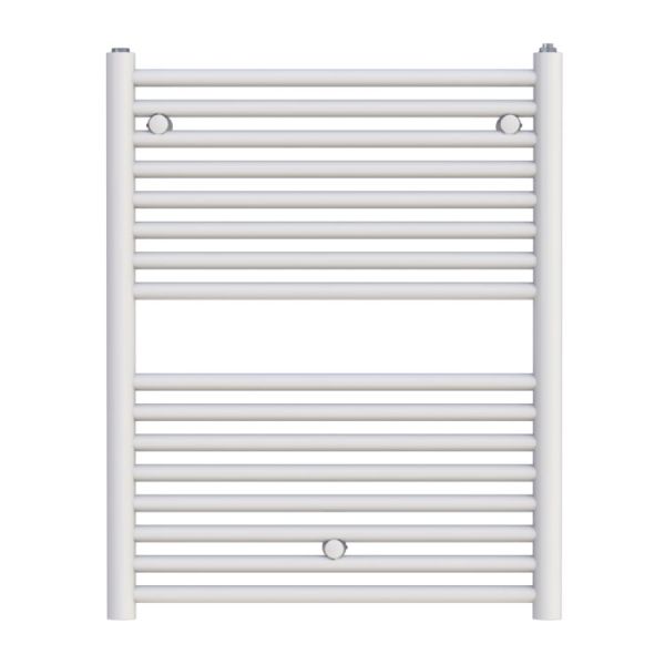 Zehnder Klaro White Towel Rail 748 x 600mm