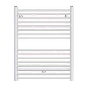 Zehnder Klaro White Towel Rail 748 x 600mm