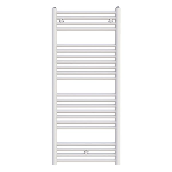 Zehnder Klaro White Towel Rail 1148 x 500mm