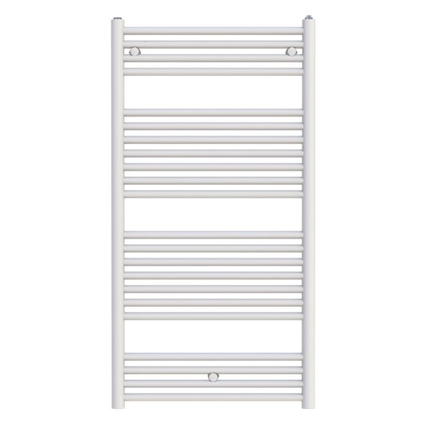 Zehnder Klaro White Towel Rail 1148 x 600mm