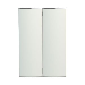 Zehnder Lissett White Aluminium Designer Radiator 590 x 401mm