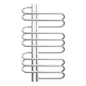 Zehnder Orbit Right Hand Stainless Steel Designer Towel Rail 900 x 500mm