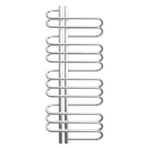 Zehnder Orbit Right Hand Stainless Steel Designer Towel Rail 1200 x 500mm