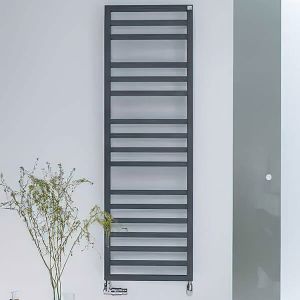 Zehnder Quaro Spa Anthracite Towel Rail 1507 x 450mm