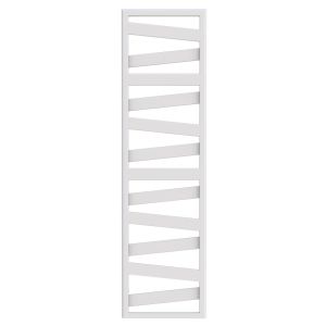 Zehnder Ribbon White Designer Towel Rail 1823 x 500mm